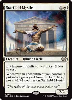 Starfield Mystic (DSC-105) - Duskmourn: House of Horror Commander - Poke-Collect