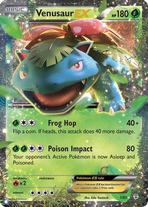 Venusaur-EX 1/83 - Generations Holofoil - Poke-Collect