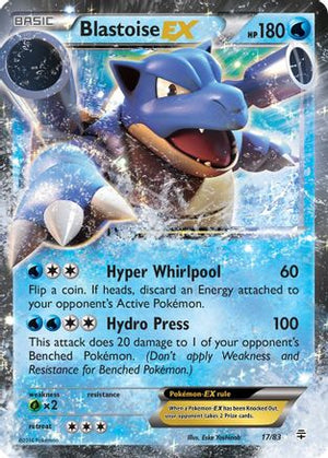 Blastoise-EX 17/83 - Generations Holofoil - Poke-Collect
