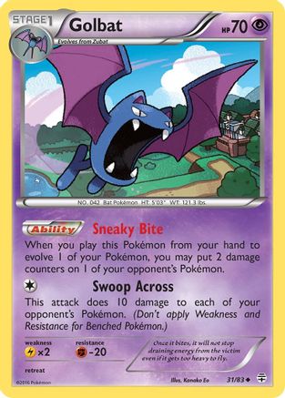 Golbat 31/83 - Generations Reverse Holofoil - Poke-Collect