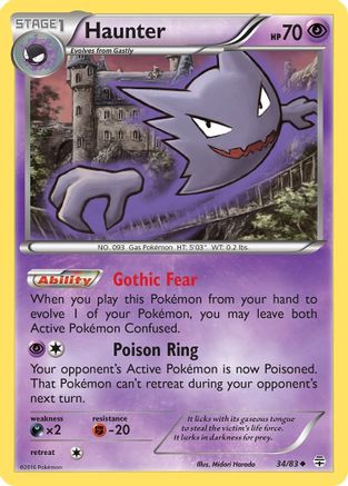 Haunter 34/83 - Generations - Poke-Collect