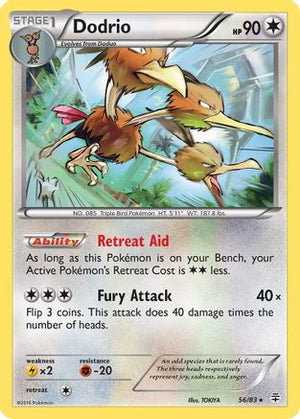 Dodrio 56/83 - Generations Reverse Holofoil - Poke-Collect