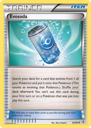 Evosoda 62/83 - Generations Reverse Holofoil - Poke-Collect
