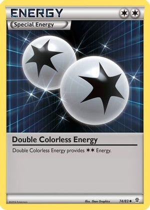 Double Colorless Energy 74/83 - Generations Reverse Holofoil - Poke-Collect