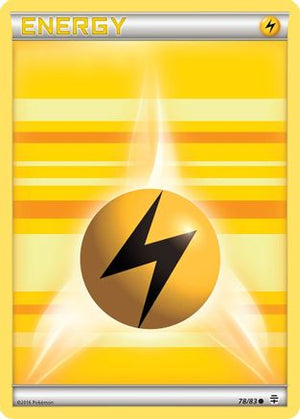 Lightning Energy 78/83 - Generations Reverse Holofoil