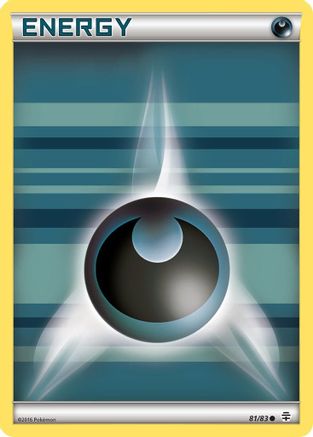 Darkness Energy 81/83 - Generations Reverse Holofoil - Poke-Collect
