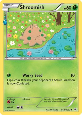 Shroomish RC2/83 - Generations - Poke-Collect