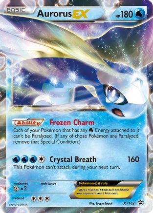 Aurorus-EX XY102/211 - XY Black Star Promos Holofoil - Poke-Collect