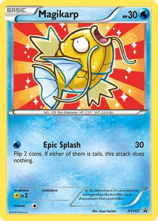 Magikarp XY143/211 - XY Black Star Promos Holofoil - Poke-Collect
