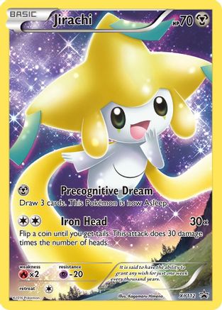 Jirachi XY112/211 - XY Black Star Promos Holofoil - Poke-Collect