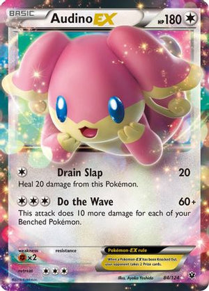 Audino-EX 84/124 - Fates Collide Holofoil - Poke-Collect