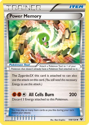 Power Memory 108/124 - XY  Fates Collide - Poke-Collect