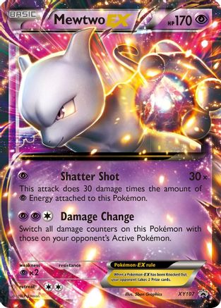 Mewtwo-EX XY107/211 - XY Black Star Promos Holofoil - Poke-Collect