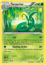 Serperior 7/124 - XY  Fates Collide Reverse Holofoil - Poke-Collect