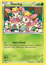 Deerling 8/124 - XY  Fates Collide Reverse Holofoil - Poke-Collect