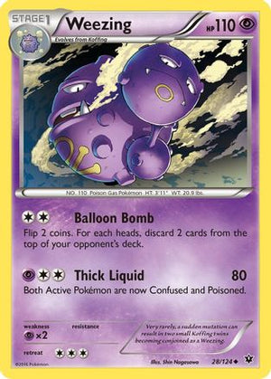Weezing 28/124 - Fates Collide - Poke-Collect