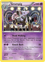 Grumpig 31/124 - XY  Fates Collide - Poke-Collect