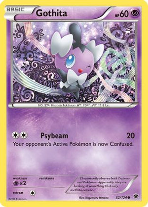 Gothita 32/124 - XY  Fates Collide - Poke-Collect