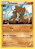 Kabutops 39/124 - XY  Fates Collide - Poke-Collect