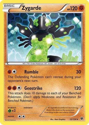 Zygarde 53/124 - Fates Collide - Poke-Collect