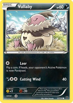 Vullaby 57/124 - Fates Collide Reverse Holofoil - Poke-Collect