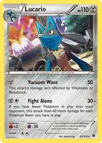 Lucario 63/124 - Fates Collide Reverse Holofoil - Poke-Collect
