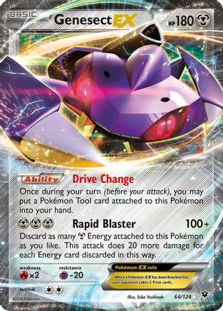Genesect-EX 64/124 - Fates Collide Holofoil - Poke-Collect