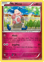 Mr. Mime 67/124 - XY  Fates Collide Reverse Holofoil - Poke-Collect