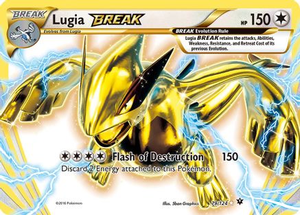 Lugia BREAK 79/124 - Fates Collide Holofoil - Poke-Collect