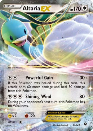 Altaria-EX 83/124 - Fates Collide Holofoil - Poke-Collect