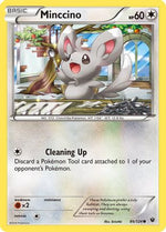 Minccino (86) 86/124 - XY  Fates Collide Reverse Holofoil - Poke-Collect