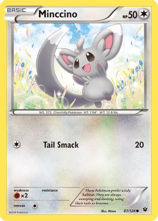 Minccino (87) 87/124 - XY  Fates Collide - Poke-Collect