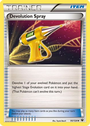 Devolution Spray 95/124 - XY  Fates Collide - Poke-Collect