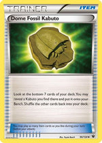 Dome Fossil Kabuto 96/124 - XY  Fates Collide Reverse Holofoil - Poke-Collect