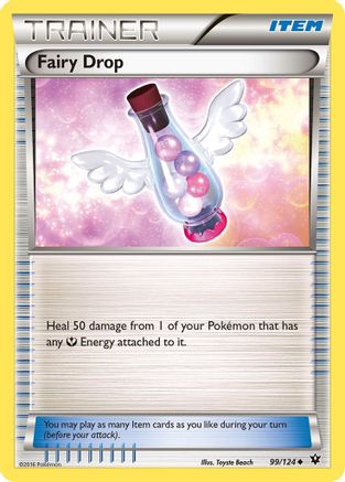 Fairy Drop 99/124 - XY  Fates Collide - Poke-Collect