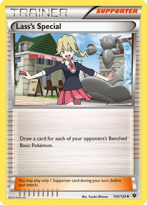 Lass's Special 103/124 - Fates Collide Reverse Holofoil - Poke-Collect