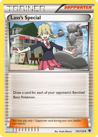 Lass's Special 103/124 - XY  Fates Collide Reverse Holofoil - Poke-Collect