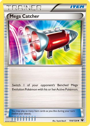 Mega Catcher 104/124 - XY  Fates Collide - Poke-Collect