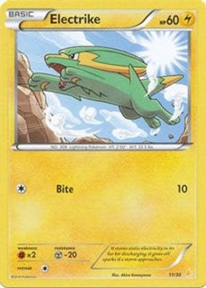 Electrike (28) 28 - XY Trainer Kit Pikachu Libre & Suicune - Poke-Collect