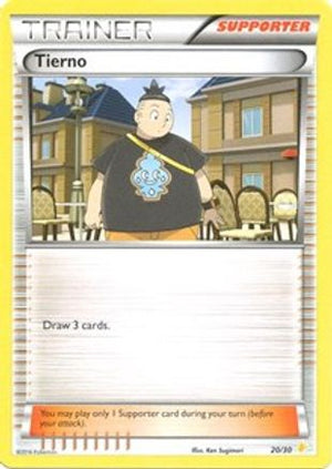 Tierno (20 - Pikachu Libre Deck) 20 - XY Trainer Kit Pikachu Libre & Suicune - Poke-Collect