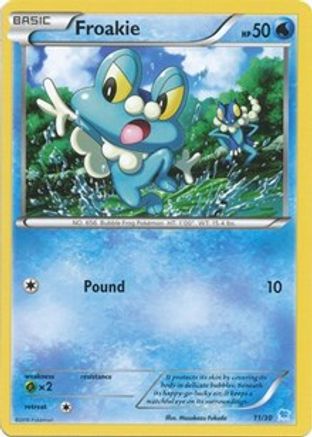 Froakie (23) 23 - XY Trainer Kit Pikachu Libre & Suicune - Poke-Collect