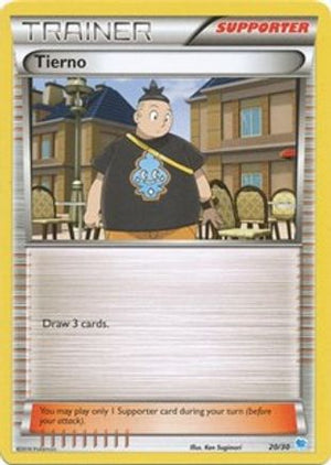 Tierno (29 - Suicune Deck) 29 - XY Trainer Kit Pikachu Libre & Suicune - Poke-Collect