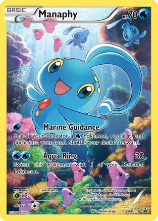 Manaphy XY113/211 - XY Black Star Promos Holofoil - Poke-Collect