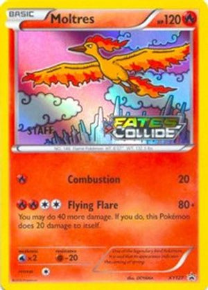 Moltres (Staff Prerelease) XY127 - XY Promos Holofoil - Poke-Collect