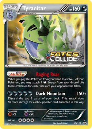 Tyranitar XY130/211 - XY Black Star Promos Holofoil - Poke-Collect
