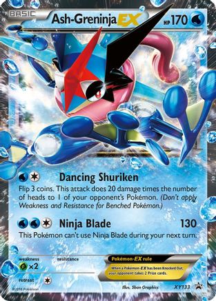 Ash-Greninja-EX XY133/211 - XY Black Star Promos Holofoil - Poke-Collect