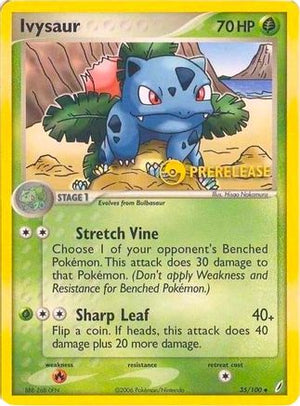 Ivysaur - 035/100 (Prerelease) 35 - Nintendo Promos - Poke-Collect