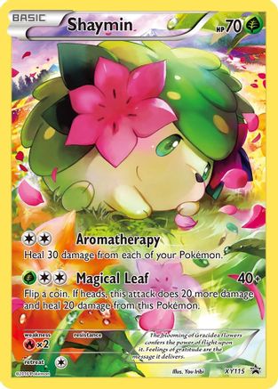 Shaymin XY115/211 - XY Black Star Promos Holofoil - Poke-Collect