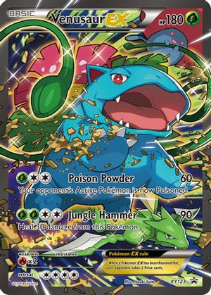 Venusaur-EX XY123/211 - XY Black Star Promos Holofoil - Poke-Collect
