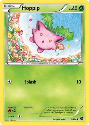 Hoppip 3/114 - XY  Steam Siege - Poke-Collect